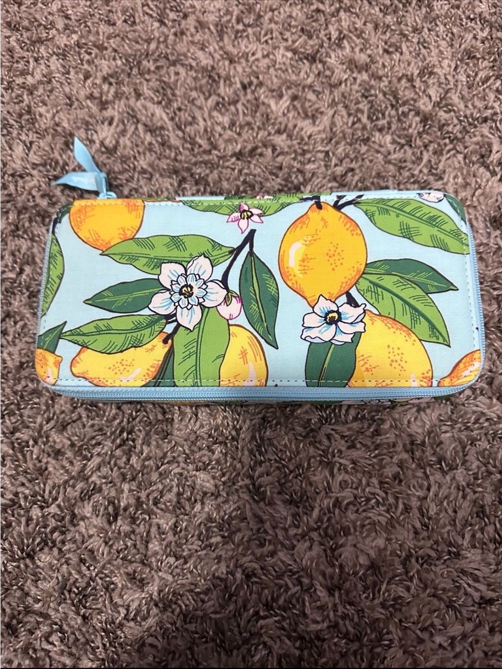 Vera Bradley Lemon Grove Pill Case